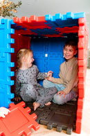 Dantoy Byggeplader - 24 stk. - Rød