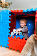 Dantoy Byggeplader - 24 stk. - Rød