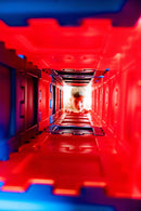 Dantoy Byggeplader - 12 stk. - Blå