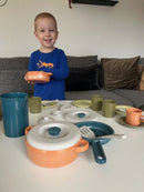 Dantoy BIOplast Kaffestel med 79 dele