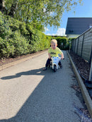 Politi Scooter / Skubber med Gummihjul fra Dantoy - fra 2 år.