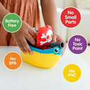 WOW Toys - Legetøjsbåd - Piratskibet Pip