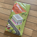 Legetæppe med arbejdspladser - 100x150 cm.