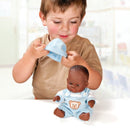 Dukke nyfødt dreng mørk - 21 cm - Billede 1