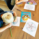 Mandalas Malebog - Yndlingsmotiver - 32 sider - fra 4 år