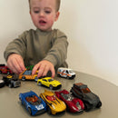 Bil i metal og plast - 1 stk. - 7 cm - TeamsterZ