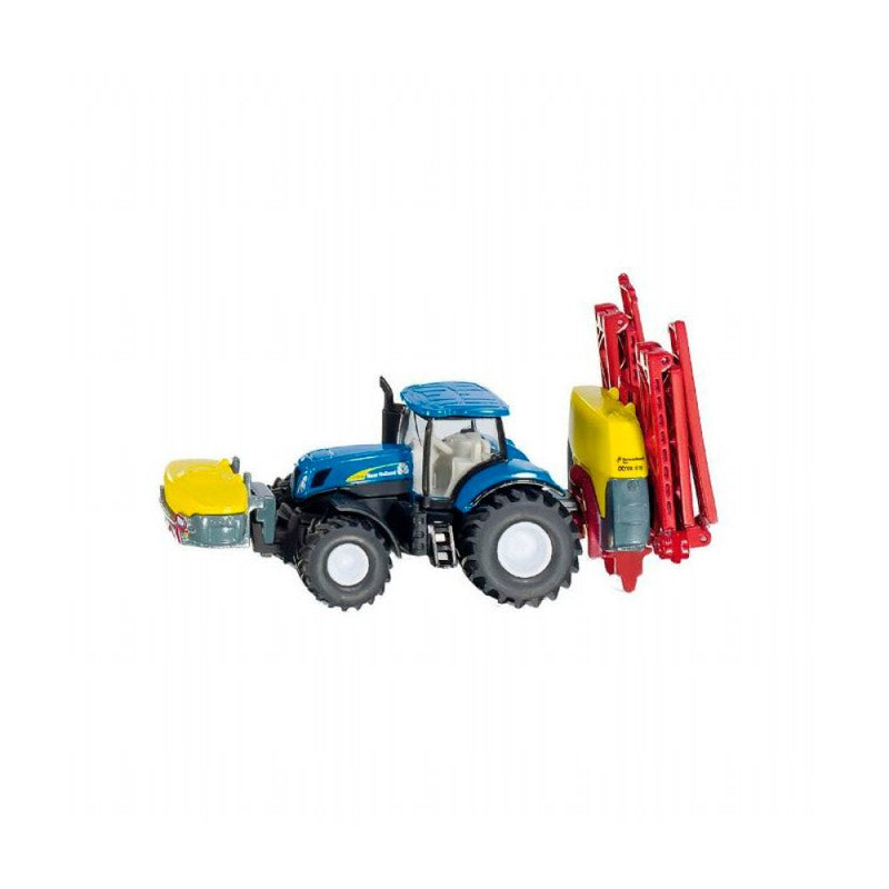 Traktor New Holland m sprøjte Siku 1:87  - Billede 1