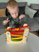 Bilbane i træ inkl. 3 biler