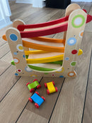 Bilbane i træ inkl. 3 biler