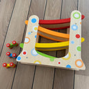 Bilbane i træ inkl. 3 biler