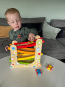 Bilbane i træ inkl. 3 biler