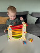 Bilbane i træ inkl. 3 biler