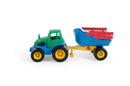 Dantoy - Classic Recycled - Traktor m. anhænger