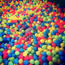 Boldbadbolde 7cm 500stk Baby Blå - Billede 1