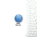 Boldbadbolde 7cm 500stk Baby Blå - Billede 1