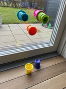 Suction Kupz sugekop-kopper - Fat Brain Babylegetøj - Fra 1 år.