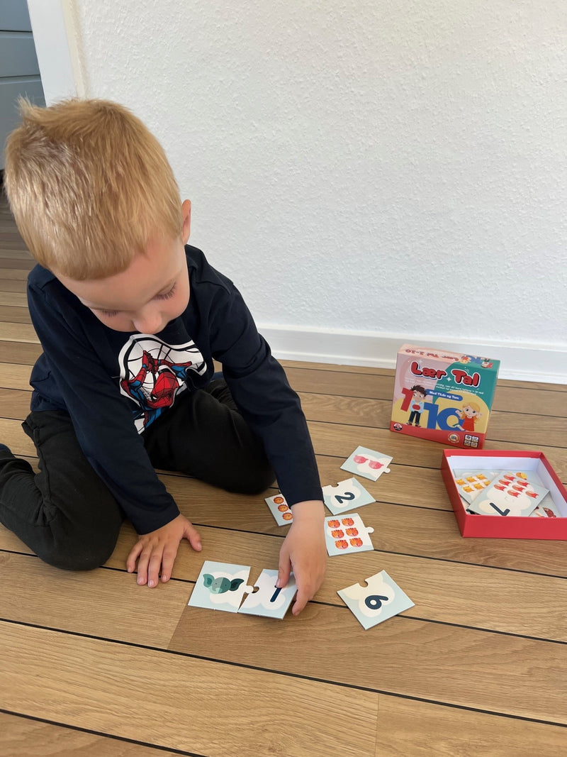 Lær Tal 1-10 - Lær med Tilde og Tom - Danspil