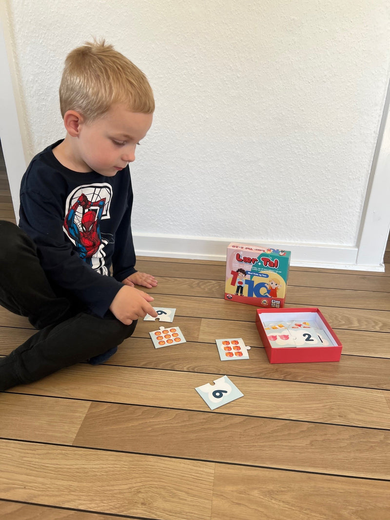 Lær Tal 1-10 - Lær med Tilde og Tom - Danspil