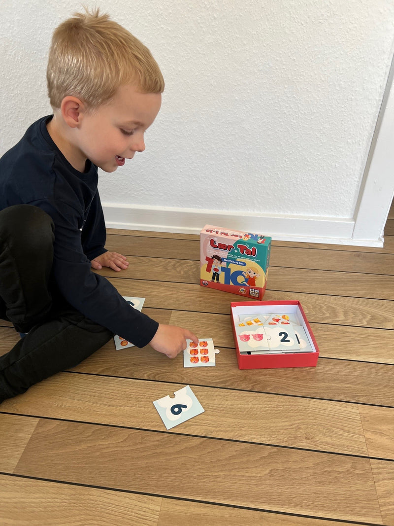 Lær Tal 1-10 - Lær med Tilde og Tom - Danspil