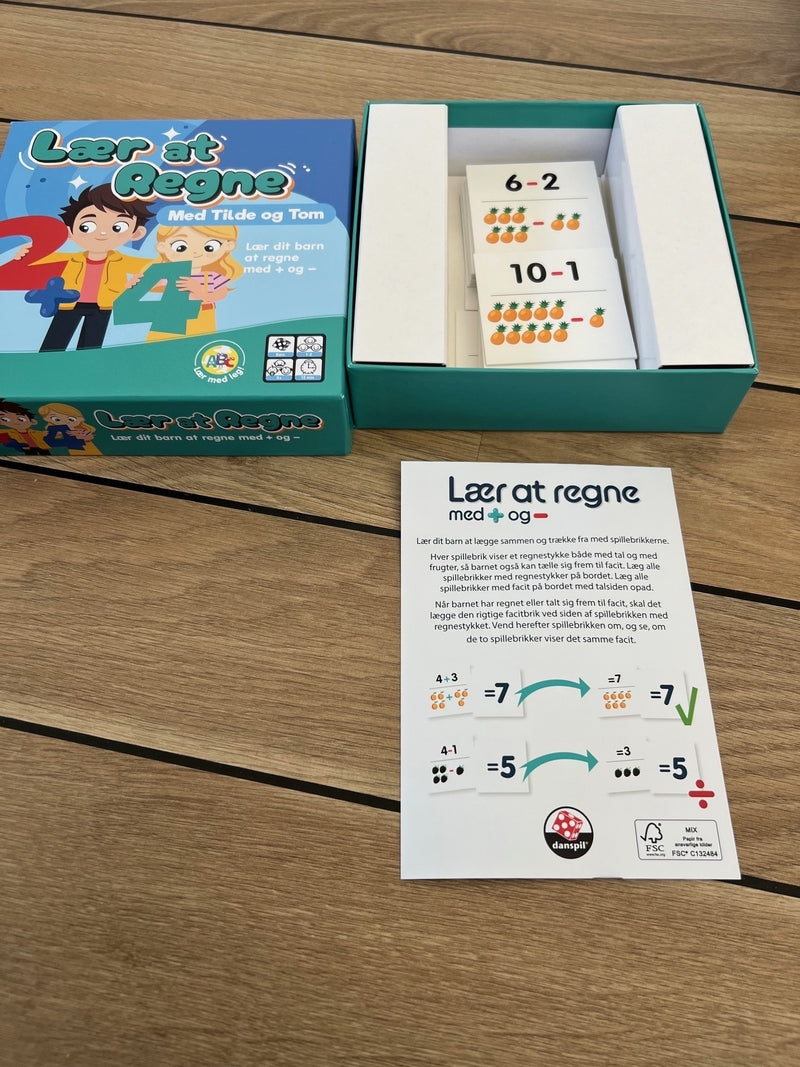 5 lærerige læringsspil - Danspil