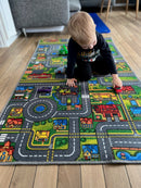 Legetæppe - Trafik - 100 x 180 cm.