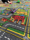 Legetæppe - Trafik - 100 x 180 cm.