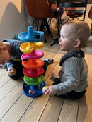 Quercetti Spiral Tower Kuglebane med LED Lys