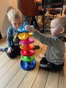 Quercetti Spiral Tower Kuglebane med LED Lys