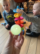 Quercetti Spiral Tower Kuglebane med LED Lys