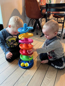 Quercetti Spiral Tower Kuglebane med LED Lys