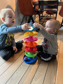 Quercetti Spiral Tower Kuglebane med LED Lys