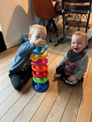 Quercetti Spiral Tower Kuglebane med LED Lys