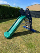 Kæmpestor Rutchebane fra Little Tikes - Grøn & Blå - Fra 3 år