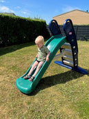 Kæmpestor Rutchebane fra Little Tikes - Grøn & Blå - Fra 3 år