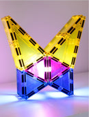 Connetix - Stjerne med lys 28 dele - Billede 1