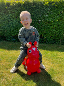 Rody hoppehest - Rød - 1 stk.