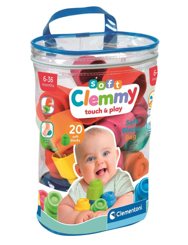 Clementoni Clemmy 20 Bløde klodser - Billede 1