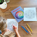 Mandalas Malebog - Årstidernes Gang (Bind 3) - 32 sider - Fra 6 år.