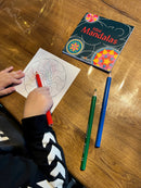 Mandalas Mini-Malebog - Grøn Tema - 32 sider