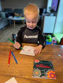 Mandalas Mini-Malebog - Grøn Tema - 32 sider