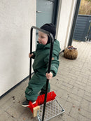 Støvlerenser Rist med 3 koste - Galvaniseret