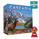 Cascadia brikspillet - Årets Spil 2022 i Tyskland - Fra 10 år.