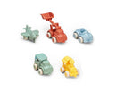 Vikingtoys - Legetøjsbiler - 5 stk - 10 cm