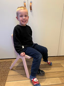 Oscar Børnestol - Pastel Pink - 1 stk.