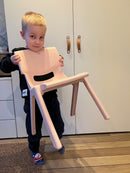 Oscar Børnestol - Pastel Pink - 1 stk.