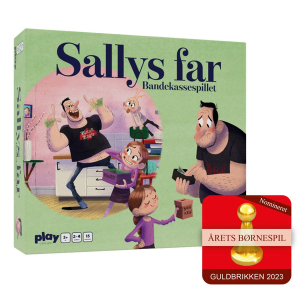 Spil, Sallys Far - Bandekassespillet - Billede 1