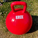 KREA Hoppebold Rød - Fra 3 år..