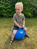 KREA Hoppebold Blå - Fra 3 år.