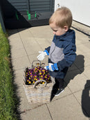 OX-ON Junior 10001 arbejdshandske - 1 par - 4-6 år.