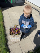 OX-ON Junior 10001 arbejdshandske - 6 par - 4-6 år.